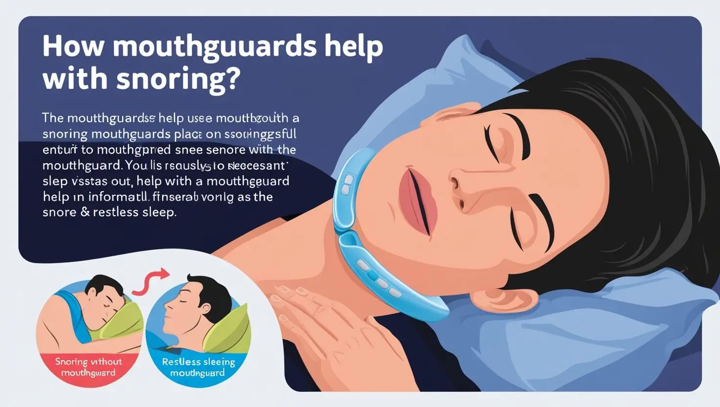 Mouthguards Help with Snoring