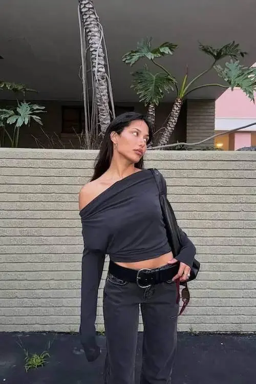 Black Straight Fit Jeans Womens Collection