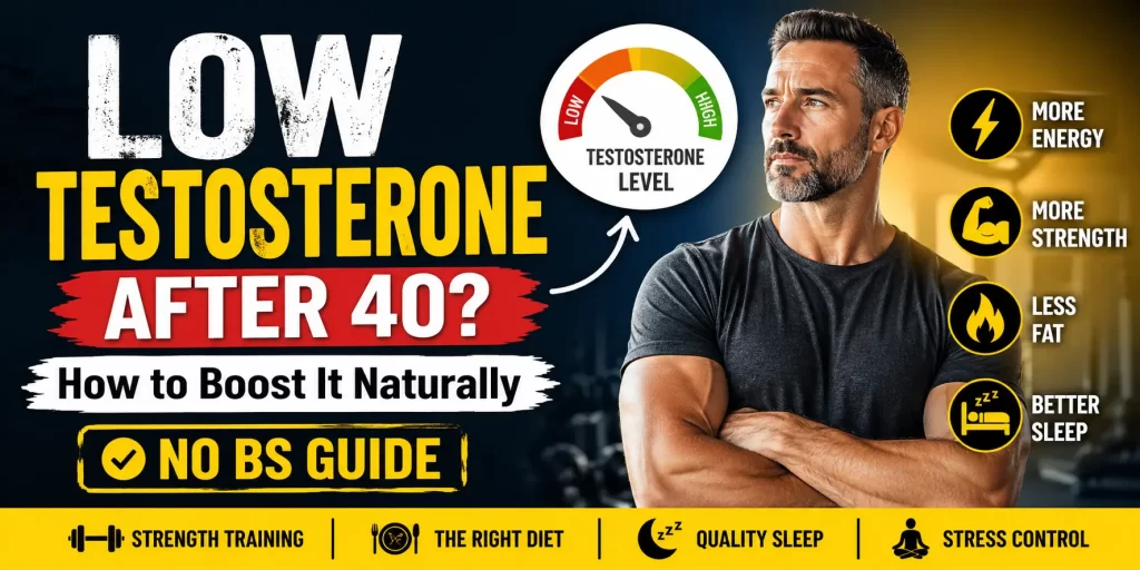 Boosting testosterone after 40 tips