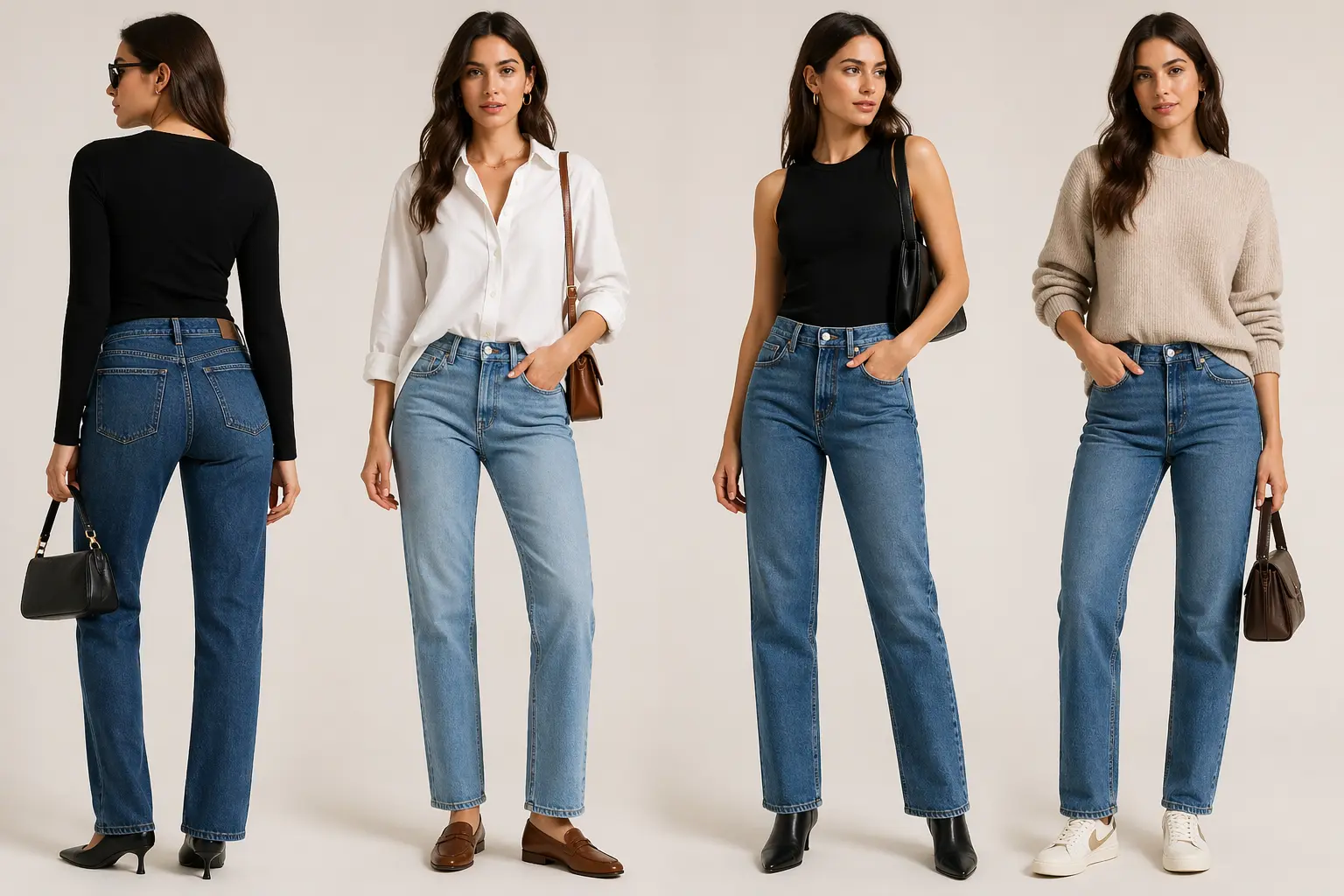 Straight Fit Jeans Women