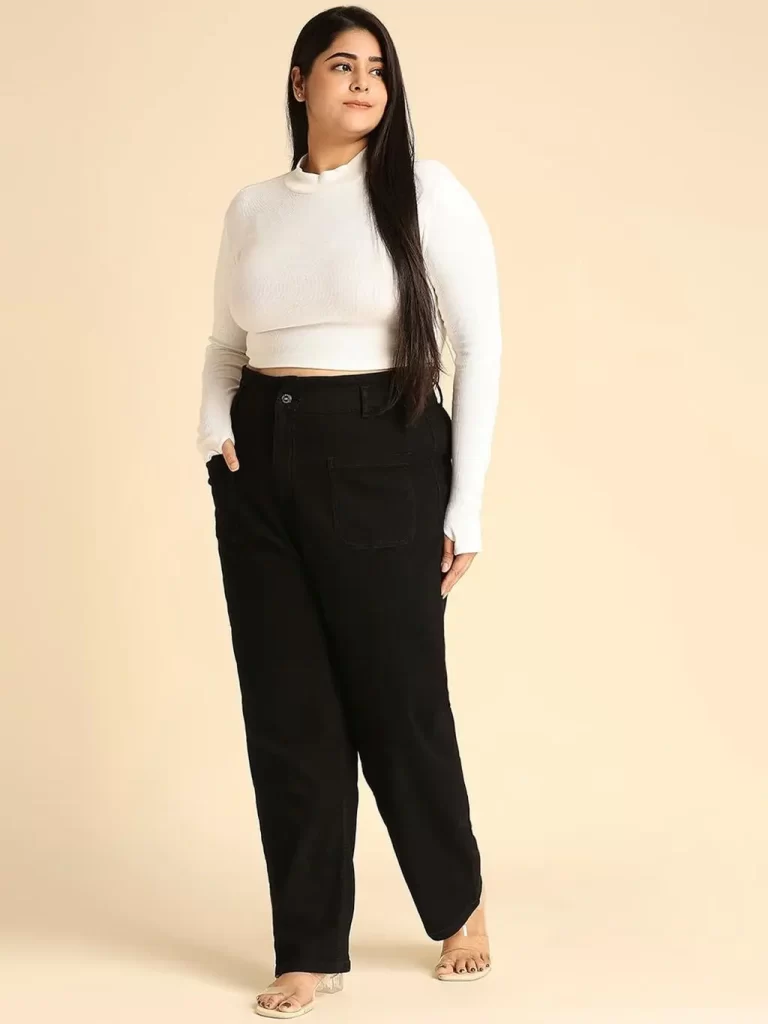High Rise Straight Fit Jeans Women Love